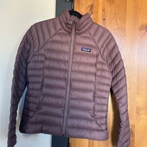 Patagonia Women's Maroon Puffer Jacket